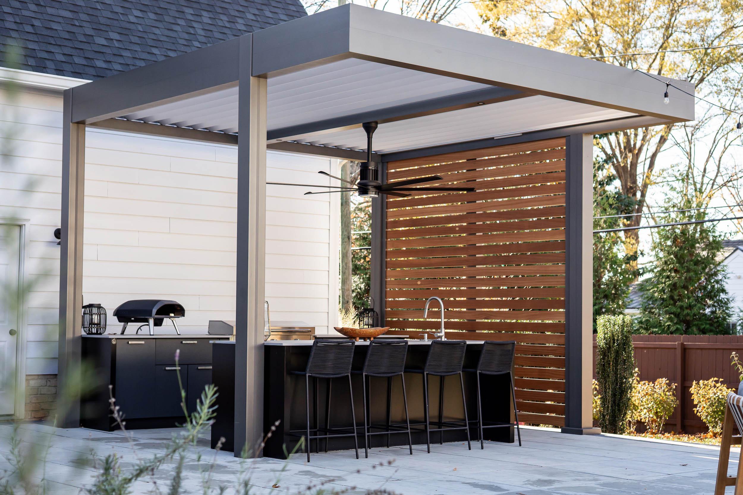 Pergola fans