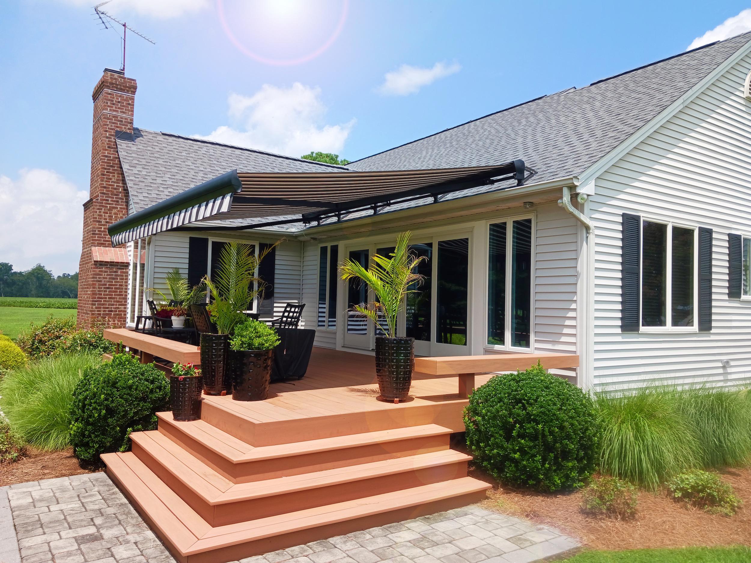 Custom Motorized Retractable Screens