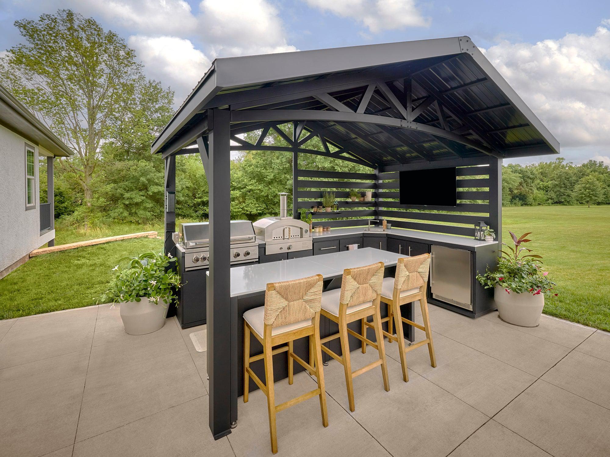 Z-Galley | Covered Outdoor Kitchen
